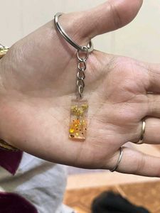 Four Floral Resin Keychain | 4 keychains |