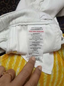 Wide Leg White Pants