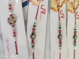 Pack Of 4 Stone Rakhis For Brothers
