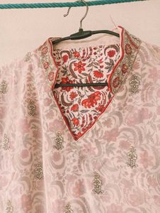 Floral Print Kurta