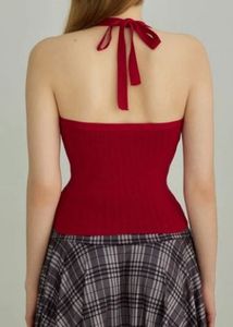 Red Halter Top - New with Tags