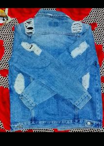 Boys Denim Jacket Size Medium