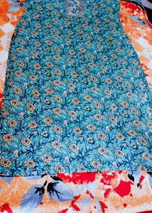 Floral Print Kurta