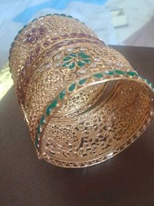 Gold-Plated Bangle Khili patla