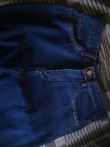Wide Leg Denim Jeans