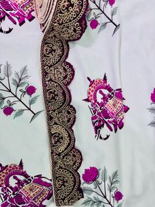 Beautiful Bollywood Saree Lace