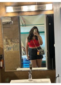 Red Crop Top