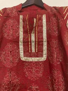 Boutique Made Red Short Kurti