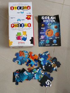 Kids Solar System Puzzles