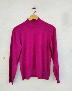 Pink Winter Top