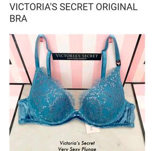 Orginal Victoria&#39;s Secret Blue Lace Bra