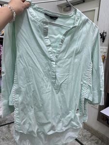 Mint Green Tunic Top