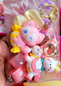 Cute Kawaii-Q Keychain Or Bag Charms Brand New