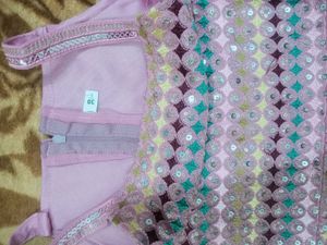 Embroidered Heavy Sharara Suit Inner With Dupatta
