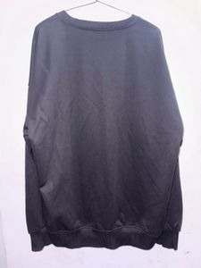 Graphic Print Black Sweatshirt