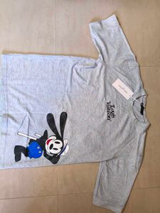Louis Vuitton Grey Graphic Tee XL