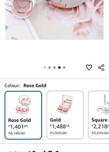 Contact Lens Case Travel portable kit with mirror