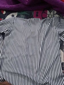 Striped Button-Down Shirt