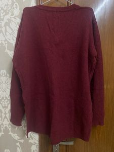 Korean Oversized High Low Sweater For Women/Girls