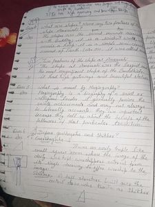 Class 12th History  Hand Written Notes