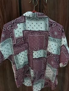 Patterned Casual Shirt