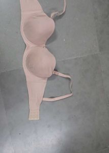 Zivame Nude Bra With Detachable Straps