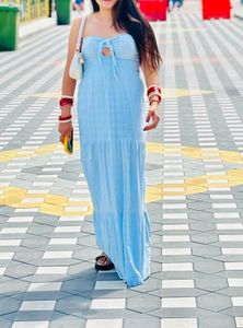Light Blue Maxi Dress