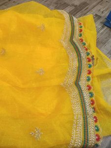 Just Wow Saree With matching Peticot