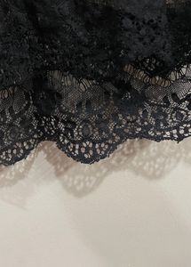 STALK BUY LOVE Black Bralette Top