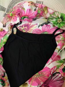 floral stylish top