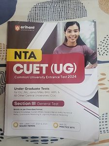 Arihant Cuet (UG) General Test