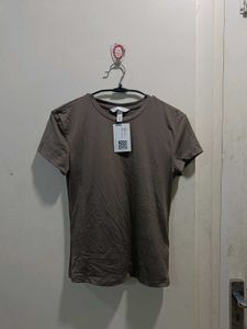 H&amp;m Fitted T-shirt