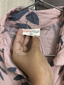 Floral Print Shirt Dress