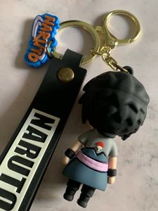 Sasuke Rubber Keychain | Naruto Anime
