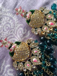 green jhumka