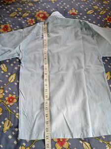Sky Bule Full Sleev Shirt With Pant-Combo