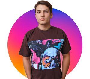 New Relaxed Fit Graphic Printed Tshirts
