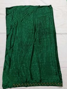 Elegant Green Saree