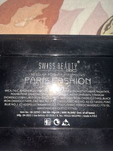 Swiss Beauty 32 Eyeshadow