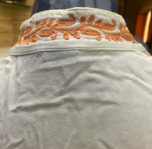 Off-White Kashida Embroidered Sleeveless Top