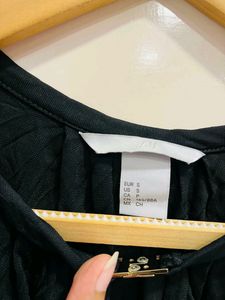 H&amp;M Halter Neck Black Top