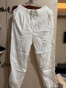 White Linen Pants