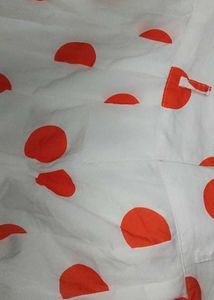 Vintage-Inspired Red Polka Dot Skirt