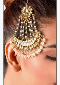 Kundan jhoomar / Maang tikka