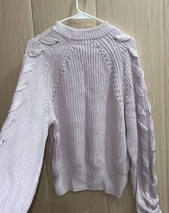 H&amp;M Lavender Knit Sweater