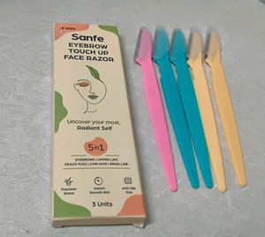 Sanfe Eyebrow Razor 3-Units