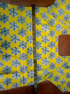 PRINTED YELLOW KURTI