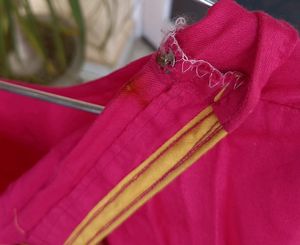 Stitched Pink Chudidaar Suit Set With Dupatta
