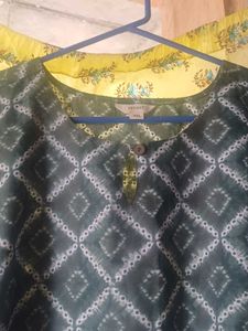 Diamond Print Tunic.short Kurti