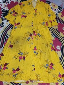 3/4 Sleeves Rayon Kurti
